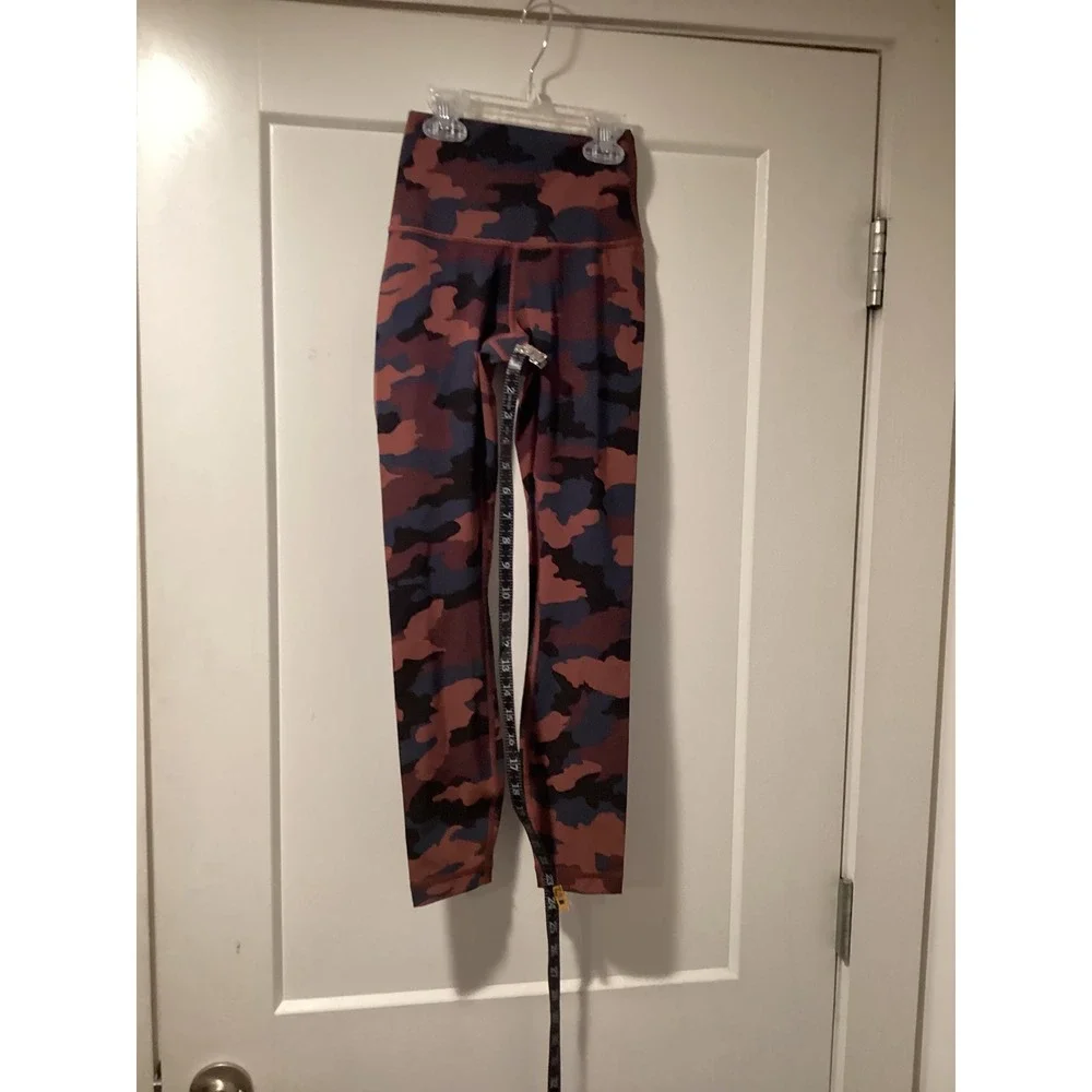Lululemon‎ Wunder Train High Rise Leggings Camo Brier Rose Multi 6